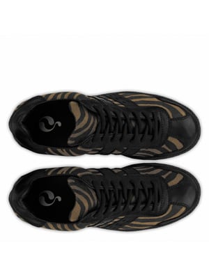 Q1905 Sneaker sarnia taupe / black