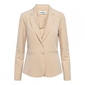 &Co Woman &co woen blazer phileine travel light sand