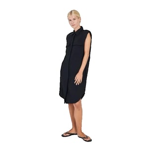 Norr Mara shirt dress black -