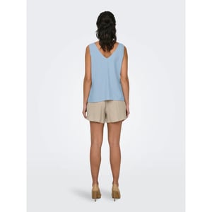 Jacqueline de Yong Say s/l linen v-neck top