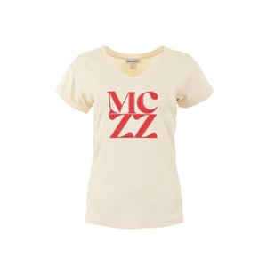 MAICAZZ Sp25.75.028 samantha t-shirt coconut milk/ red