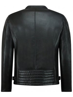 Local Fanatic Imitatie leren jas biker jack