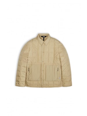 Rains 18200 liner shirt jacket sand
