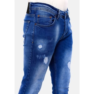 True Rise Gescheurde broek slim fit dc