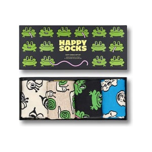 Happy Socks giftbox 4P sokken happy animals multi 