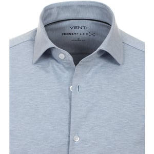 Venti Heren jersey overhemd 1263800 100 light blue