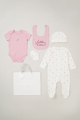 Cotton 5-Piece Baby Gift Set