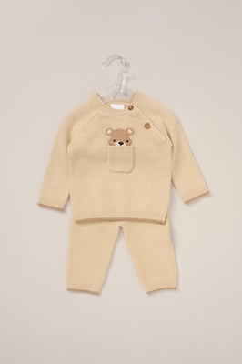 True Knit Cardigan, Trouser Outfit Set