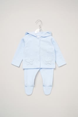 Baby Quilted Jacket and Trouser Set