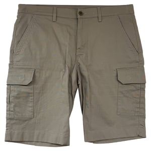 Loro Piana Straight-Leg Cargo Shorts in Beige Cotton