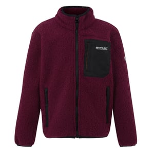 Regatta Kinder/Kids Frankie Full Zip Fleecejack (Donker Pimento)