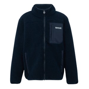 Regatta Childrens/Kids Frankie Full Zip Fleece Jacket (Navy)