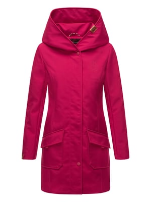 Marikoo dames softshelljas – Mayleen, waterafstotend met capuchon