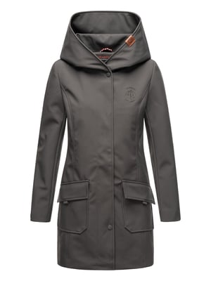 Marikoo dames softshelljas – Mayleen, waterafstotend met capuchon