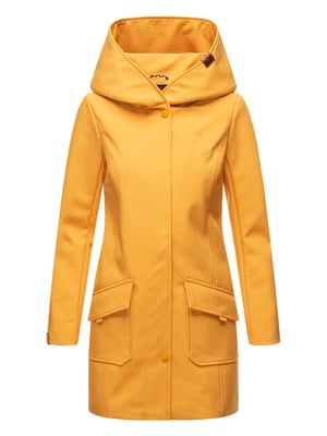 Marikoo dames softshelljas – Mayleen, waterafstotend met capuchon