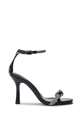 Lezara Black Heels
