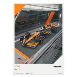 Castore 50x70cm McLaren Formula 1 Team MCL38 Poster
