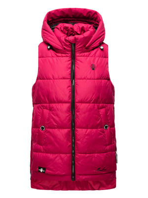 Marikoo dames gewatteerd vest – Zarinaa, licht met afneembare capuchon