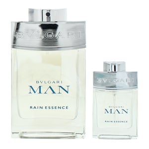 Bulgari Man Rain Essence Eau de Parfum 100ml + Eau de Parfum 15ml Gift Set
