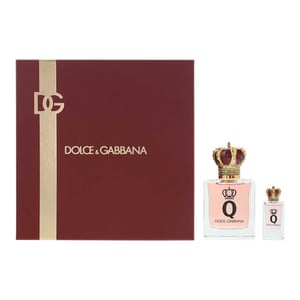 Dolce & Gabbana Q Eau de Parfum 50ml + Eau de Parfum 5ml Mini Gift Set for Her