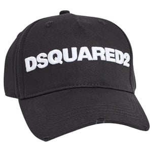 DSquared2 Logo honkbalpet (Zwart/Wit)