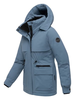 Marikoo dames winterjas Shigaraa met afneembare capuchon & magnetische zakken