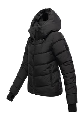 Marikoo dam quiltad jacka Yukanii med huva & feminin passform