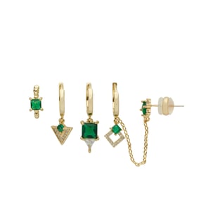 US Polo Assn Jewellery Charlotte Geelgouden Oorbellen