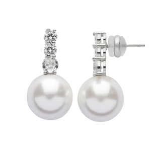 US Polo Assn Jewellery Mila Rhodium Oorbellen