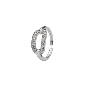 US Polo Assn Sieraden Lily Rhodium Ring