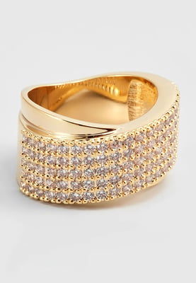 US Polo Assn Jewellery Fanny Geelgouden Ring