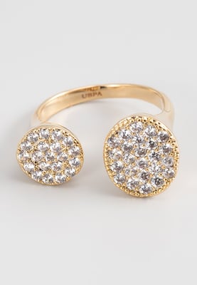 US Polo Assn Jewellery Evelyn Geelgouden Ring