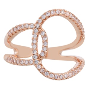 US Polo Assn Jewellery Stella roségouden ring