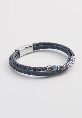 US Polo Assn Jewellery Brandon Blue Armband