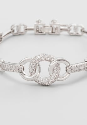 US Polo Assn Sieraden Margaret Rhodium Armband