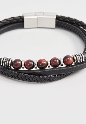 US Polo Assn Jewellery Brandon Zwarte Armband