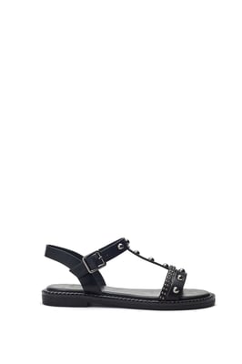 Noell Black Sandals