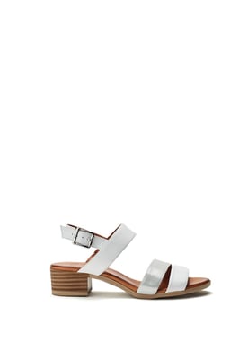 Kala White Sandals