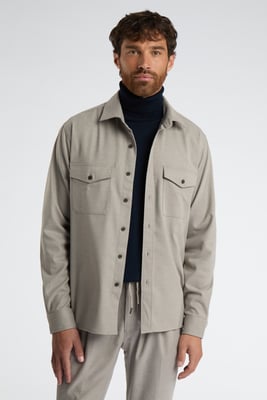Ls Overshirt With Front Pockets