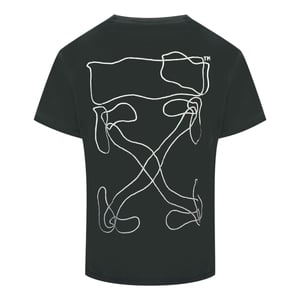 Off-white Scribble Arrow-logo Vervaagd Zwart T-shirt