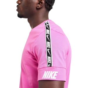 Nike Mens T Shirts Tape NSW Repeat Fleece Cotton Sportswear