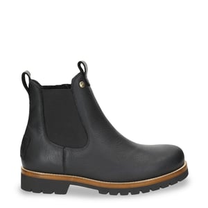 Panama Jack Heren Beny Igloo C1 Zwarte Waterdichte Leren Chelsea Boots