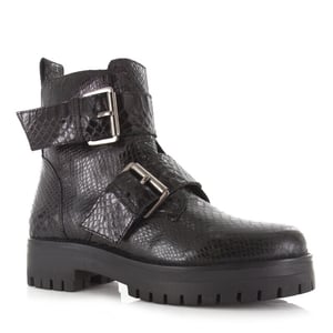 Shoecolate Bikerboot met ritssluiting biker boots dames