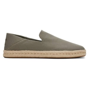Toms Santiago 10020071 vetiver green canvas 3129