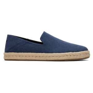 Toms Santiago navy recycled cotton canvas 10019868