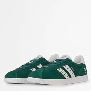 Q1905 Sneaker medal classic hardgroen/wit