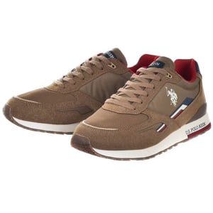 U.S. Polo Tabry heren sneaker taupe/