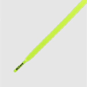 Mr. Lacy Runnies neon lime yellow plat 120 cm
