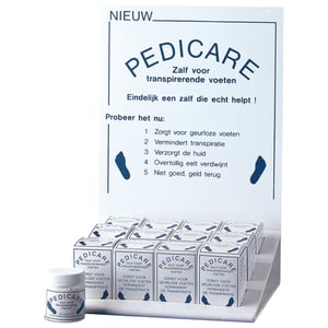 Pedicare De zalf voor transpirerende voeten