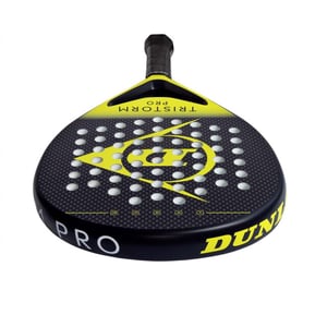 Dunlop d pdl tristorm pro padelracket heren zwart-geel
